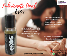 EROS GEL LUBRICANTE ANALBASE DE SILICONA-SEXSHOP PUENTE PIEDRA 